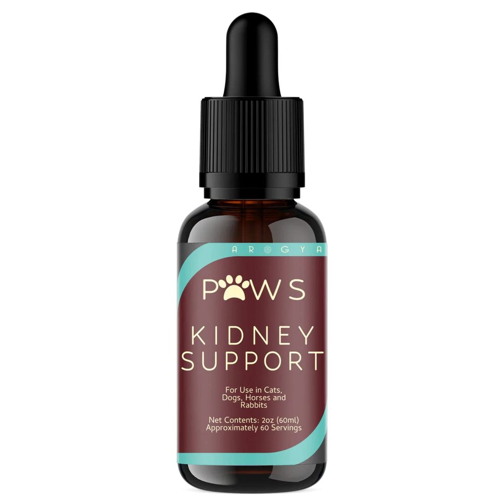 Arogya Paws Kidney Support | All Natural Herbal Remedy for Urinary and Bladder in Pets | 2oz Bottle