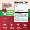 YUM-V'S - Prebiotic Fiber Gummies for Adults & Kids - 5g Digestive Aid Gummy Fiber Supplement - Keto Friendly Prebiotic Daily Fiber Supplement for Women & Men view 2