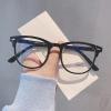 Blue Light Blocking Glasses, Computer Reading/Gaming/TV/Phones Glasses for Women Men, Anti Eyestrain & UV Glare Black view 3
