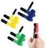 4pcs Finger Splints, Soft Fabric Upgraded Splints Finger Brace for Arthritis Broken Finger Protection Pain Relief Broken Fingers Straightening (4 Colors) view 1