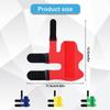4pcs Finger Splints, Soft Fabric Upgraded Splints Finger Brace for Arthritis Broken Finger Protection Pain Relief Broken Fingers Straightening (4 Colors) view 2
