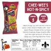 Elmer's New Orleans Chee-wee's, Authentic NOLA Hot-N-Spicy Flavor, Irresistible Crunchy Snack Delight 5 oz Bags, Pack of 4 view 2