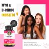 Ancient Bliss Myo & D-Chiro Inositol Supplement, 40 to 1 Ratio, Helps in Ovarian Function Support for Women, Vitamin B8 Helps to Regulate Menstrual Cycle, 2050mg per Serving, 120 Vegan Capsules view 2