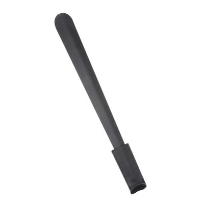 Beavorty Shoe Horn for Boots Sneakers Long Handled Shoehorn Stainless Steel Shoehorn Tool Metal Shoes Lifter Black Professional Design