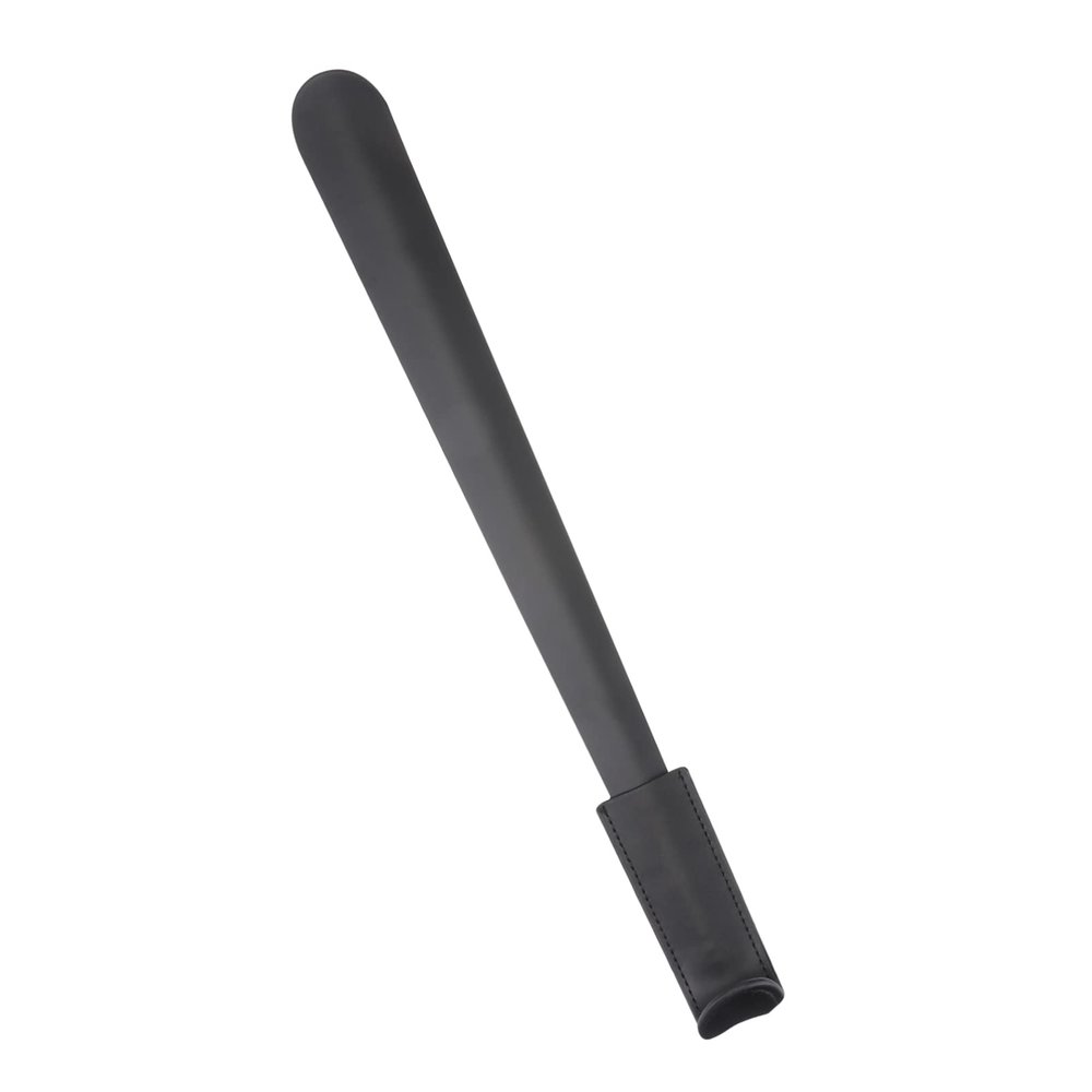 Beavorty Shoe Horn for Boots Sneakers Long Handled Shoehorn Stainless Steel Shoehorn Tool Metal Shoes Lifter Black Professional Design