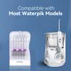 Hwxtoxy Replacement Tips for Waterpik Water Flosser Waterpik' Replacement Parts, Storage Case & AquaFlosser 6 Tips (6 Tips Combo) view 3