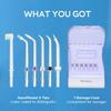 Hwxtoxy Waterpik Replacement Picks Replacement Tips for Waterpik Water Flosser, Waterpik Replacement Heads, Storage Case & AquaFlosser 6 Tips (Aquaflosser 6 Tips) view 2