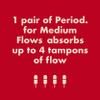 The Period Company High Waist Absorbent Period Underwear for Women Medium Flow  Reusable, Super-Absorbent, Leak Resistant Period Panties  Ultra Soft Microfiber with Organic Cotton Gusset  Black, L view 4