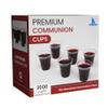 Steadfast Selections Bulk Premium 2000 Plastic Communion Cups - Disposable Holy Communion Cup Set for Church Service - Fellowship Sacrament Cups for Santa Cena view 1