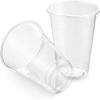 Nicole Fantini Plastic Medium Weight 7 Oz Disposable Clear Plastic Drinking Cups for all Occasions to Serve all kind of Beverages: 100CT/PK| 1000CT view 1