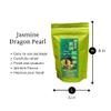 Jasmine Dragon Pearl, 113g - Loose Leaf Green Tea Jasmine Tea -  | Van Cheong Tea view 4