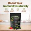Go Nutra Organic Freeze Dried Acai Berry Blend for Bowls | Superfood Smoothie Mix with 4 Immune Boosting Berries | Acai Maqui Elderberry Acerola | Antioxidant Freeze Dried Berries 15 Servings 8oz view 2