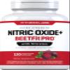Fitness Labs Nitric Oxide Beet Root Capsules | with Nitrates | 120 Count | Nitric Oxide Precursor | Beetfit Pro | Vegetarian, Non-GMO, Gluten Free Supplement view 1