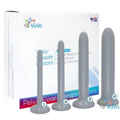 Unisex Small VuVa Smooth Plastic Set of 4 - Made in America BPA Free - Our Smaller Kit - 6001SM-2