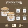 Virginia Diner Natural Extra Large Virginia Peanuts Blister Roasted Gourmet Snack or Gift 36oz (2 Pack) Salted view 2