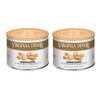 Virginia Diner Unsalted Gourmet Peanuts Blister Roasted XL Virginia Nuts All Natural VA Peanuts 18oz (2 Pack) view 2