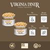 Virginia Diner Unsalted Gourmet Peanuts Blister Roasted XL Virginia Nuts All Natural VA Peanuts 18oz (2 Pack) view 4