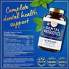 Oral Probiotics for Teeth and Gums - 3BN CFU Lactobacillus Salivarius, Paracasei, K12 Pro B, Inulin Dental Probiotics for Bad Breath Treatment, Gum Health - 90 Best Breath Oral Probiotic Mint Tablets view 3