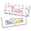 12ct Personalized Easter Candy Party Favors Chocolate Bars & Wrappers (12 Pack) - No Assembly Required - Easter Eggs view 1