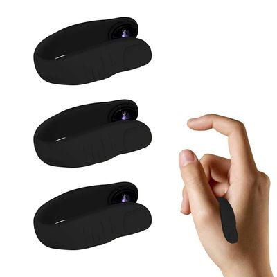 Fauitay 2 pcs Acupressure Massage Clip Acupressure Clip Portable Acupressure Massage Hand Clamp to Lase, Anti Stress Massage Acupressure Clip, Relieve Headaches and Tensions(black thumbs)