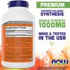 NOW Foods L-Lysine 1000mg - Double Strength - 300 Tablets (Pack of 2) - Non-GMO Amino Acid Supplement (Llysine Hydrochloride)- 1000 mg Tabs - Vegan/Vegetarian view 2