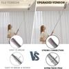 Upgraded Thickened Extension Pole 16'-80', Sturdy Long Telescoping Pole Attachment Microfiber Duster for High Ceiling Cleaning by OOSOFITT view 4