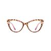 Melrose Cat Eye Reading Glasses Anti Blue Light Reader Anti Eyestrain&UV (2pcs clear&amber, 2.5, multiplier_x) view 4