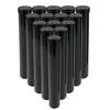 EKIND 116MM Tubes Squeeze Pop Tops Storage Waterproof Airtight Smell Proof Odor Sealing Container BPA FreeBlack, 16Pcs view 1