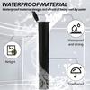 EKIND 116MM Tubes Squeeze Pop Tops Storage Waterproof Airtight Smell Proof Odor Sealing Container BPA FreeBlack, 16Pcs view 4