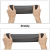 Breast Implant Stabilizer Band, Elastic Chest Compression Band Breast Augmentation Reduction Strap Bandage, Chest Support Strap Wrap Bandage for Fitness Exercise Running Sports Bra Alternative (Black) view 3