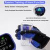 ZKES Finger and hand function rehabilitation trainer robots rehab gloves recovery exercise equipment for cerebral palsy arthritis stroke hemiplegia patient (L, Left Hand) view 3
