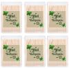 600 Pcs Bulk Mint Toothpicks Wood Toothpicks Mint Flavored Toothpicks with 6 Clear Plastic Boxes for Kitchen Appetizers Fruit Tray Essential Teeth Dental Care view 1