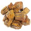 1.1lb Bulk Raw Tiger Eye Stone Rough Crystal-Natural Tiger Eye Raw Stones Crystal for Tumbling, Cabbing, Fountain Rocks, Decoration,Polishing, Wire Wrapping, Wicca & Reiki Crystal Healing view 1