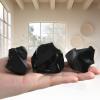 1.1lb Bulk Raw Obsidian Stone Rough Crystal-Natural Obsidian Raw Stones Crystal for Tumbling, Cabbing, Fountain Rocks, Decoration,Polishing, Wire Wrapping, Wicca & Reiki Crystal Healing view 4
