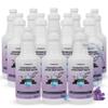 Steam & Go Demineralized Water for Steam Cleaner - PVC-Free Floor Cleaning Solution Compatible for All Steam Mops - Multi-Surface Cleaner for Home Surfaces - Lavender Scent, 32 oz (Pack of 12) view 1