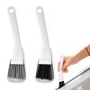 2 Pack Mini Brush and Dustpan Set Conveniently Dust Clean Portable Multi-Functional Cleaning Tools for Key Board Table (Black&Gray) view 1