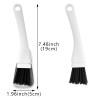 2 Pack Mini Brush and Dustpan Set Conveniently Dust Clean Portable Multi-Functional Cleaning Tools for Key Board Table (Black&Gray) view 2