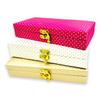 Polka Dot Gifting Box, Cash Shagun Box, Gaddi Box, Sweet, Dry Fruit Box (1) For Wedding, Raksha Bandhan, Baby Shower, Birthday view 1