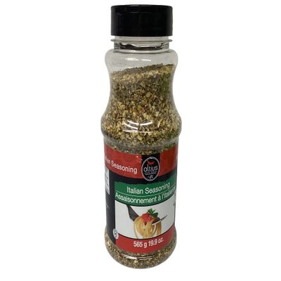 Altius Italian Seasoning, Food Service Size Bottle, 565g/19.9 oz. Bottle (Imported from Canada)