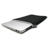 BoxWave Case Compatible with Onyx Healthcare MD101 - SlipSuit, Soft Slim Neoprene Pouch Protective Case Cover - Jet Black view 3