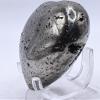 2.4" 230g Iron Pyrite Druzy Geode Heart Polished Natural Sparkling Gemstone Crystal Mineral Cluster Specimen - Peru + Stand view 2
