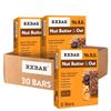 RXBAR Nut Butter and Oat Protein Bars, Protein Snacks, Dark Chocolate Peanut Butter (6 Boxes, 30 Bars) view 1