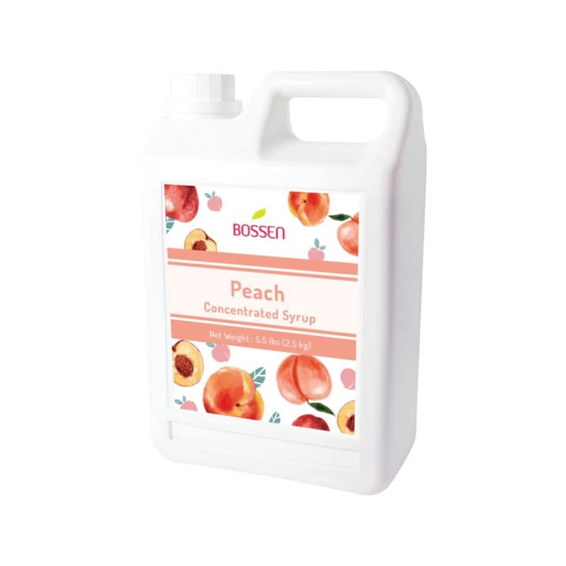 Bossen Concentrated Syrup_5.5 lb (Peach)