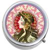 Art Nouveau Vintage Print Medicine Pill Box view 1