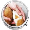 Animal Paw Love Heart Medicine Vitamin Pill Box view 1