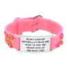 Personalized Medical ID Bracelet - Silicone ID Wristband with Medical Alert Badge for Women Kids Cute in Case of Emergency Bracelets(5.1''-6.5'') view 1