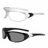 2pcs Photochromic full lens Reading Glasses for Men Women Square Sports Transition Sunglasses Readers (2PCS-black&white, 1.5, multiplier_x) view 1