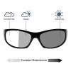 2pcs Photochromic full lens Reading Glasses for Men Women Square Sports Transition Sunglasses Readers (2PCS-black&white, 1.5, multiplier_x) view 3