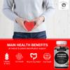 Activated Charcoal Gummies Sugar Free, 400mg Charcoal Supplements from Coconut, Quicker to Cleanse, Detox, Gas Relief, Gut & Oral Health for Adults & Kids, Gluten Free, Non GMO, Vegan, Pectin, 60 view 2