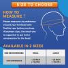 sticro Form Fitting Heated Headache Cap, 3 Temp Settings Steam Migraine Hat Heated Eye Mask for Dry Eyes, Sinus Pressure Relief, Tension Headache (Large) view 3